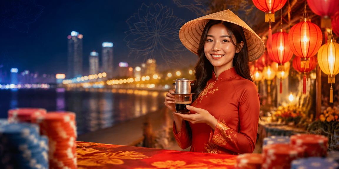 Người dùng ngồi uống cà phê tại Nha Trang vừa đặt cược thể thao trên zebet